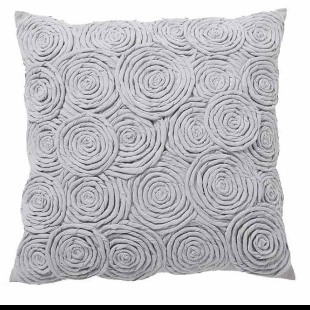 Pottery Barn Teen Rose Twist Pillow Cover